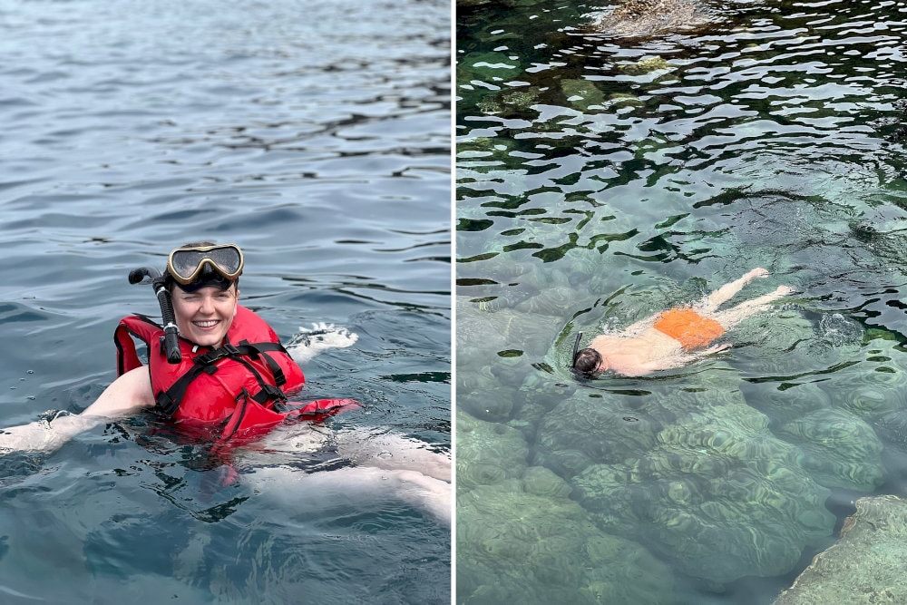 Don’t miss the snorkeling experience when visiting Thom Island